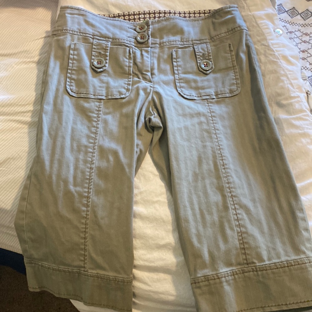 Knee length shorts